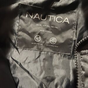 Nautica Charcoal Water Resistant Coat
